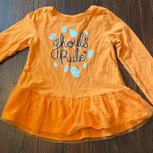 Halloween cute top girls size 4t